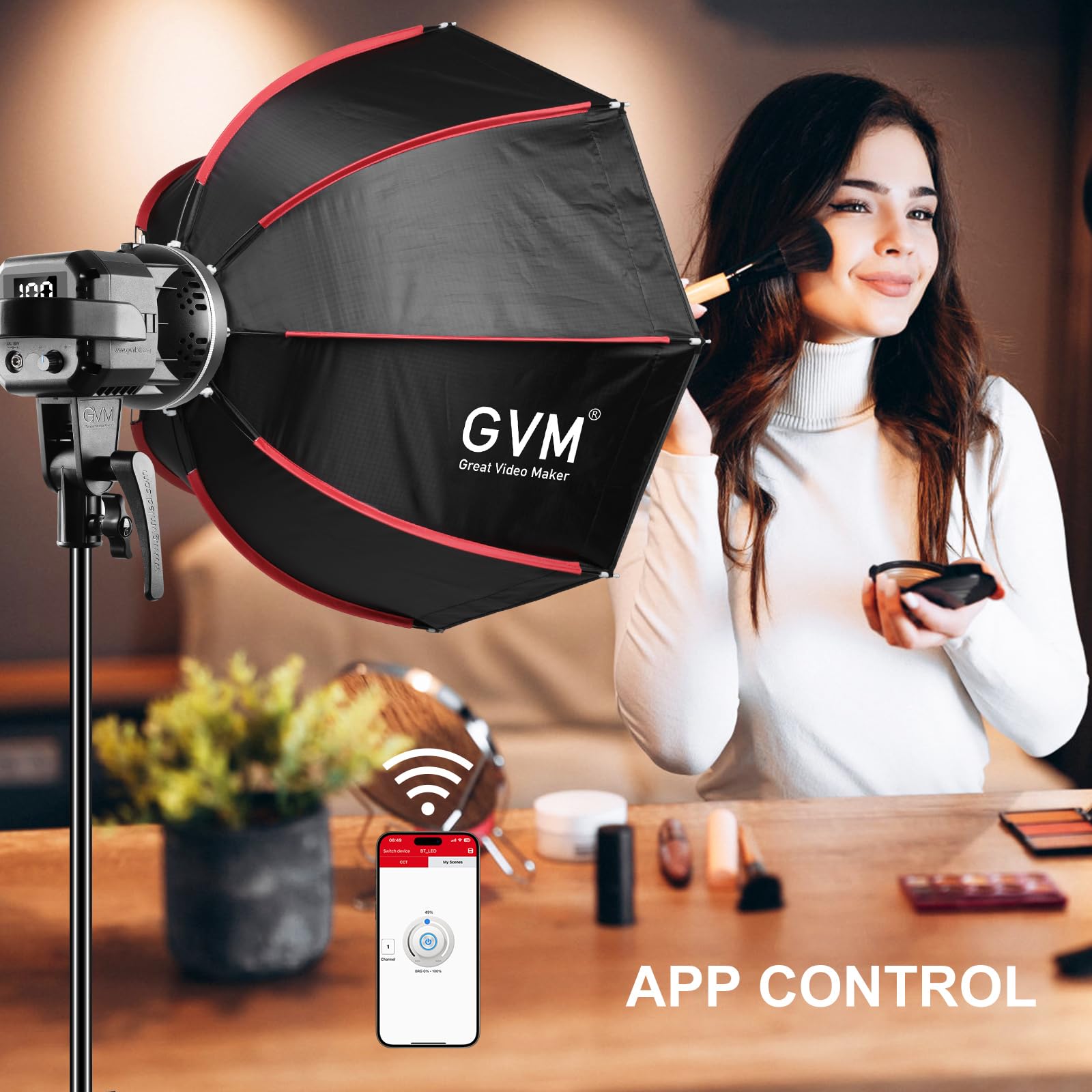 Amazon.com : GVM 80W Video Light, Studio Lights for Photography